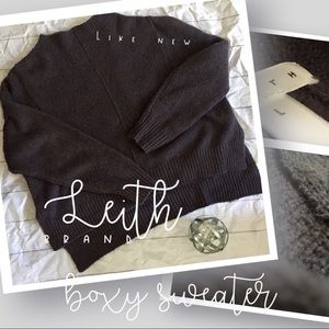 Leith Brand Boxy Sweater